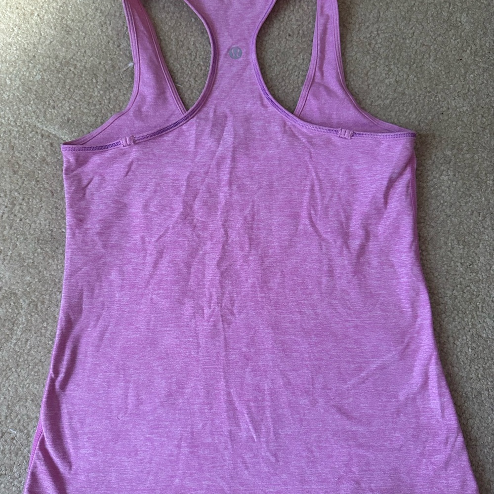 lululemon athletica Light Purple Racerback Tank Top